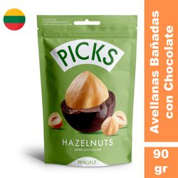 Avellanas Picks con Chocolate Amargo 90 g