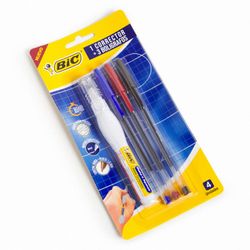 Corrector y 3 Bolígrafos