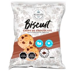 Galletas Ecovida Biscuit Chip Chocolate Sin Azúcar 100 g