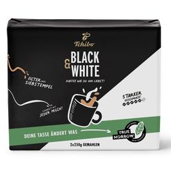 Café Molido Tchibo Black & White 250 g 2 un.