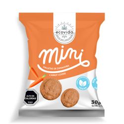 Galleta Mini Ecovida Zanahoria Sin Azúcar 30 g
