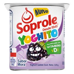 Yogurt Batido Soprole Mora 120 g