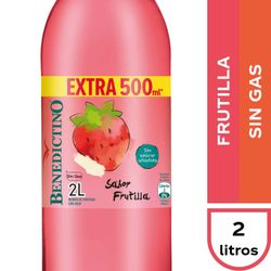 Agua Benedictino Frutilla 2 L