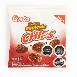 Galletas Mini Brownie Chips 35 g