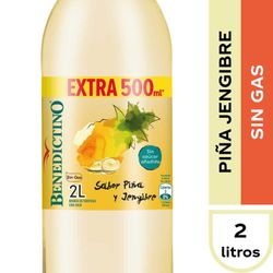 Agua Benedictino Piña Jengibre 2 L