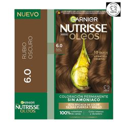 Tintura Nutrisse Oleos 6.0 Rubio Oscuro
