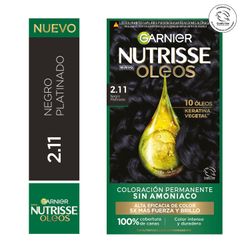 Tintura Nutrisse Oleos Negro Platinado 2.11