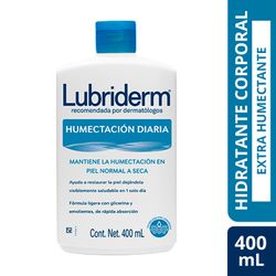 Crema Corporal Lubriderm Humectacion Diaria 400 ml