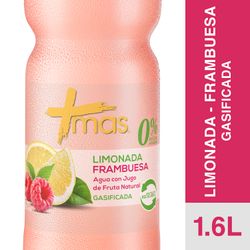 Agua Saborizada Mas Limonada Frambuesa Gasificada 1.6 L