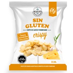 Snack Ecovida Queso Parmesano Sin Gluten 100 g