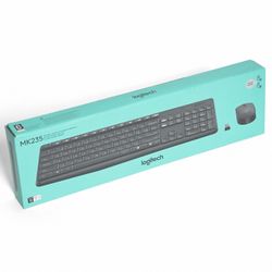 Combo Teclado y Mouse Logitech MK235