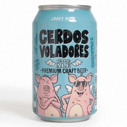 Cerveza Barcelona Cerdos Voladores Pale Ale 6.0° 330 cc