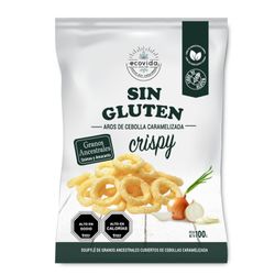 Snacks Aros de Cebolla Ecovida Sin Gluten 100 g