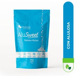 Endulzante Alusweet Alulosa Tabletas Recarga 750 un.