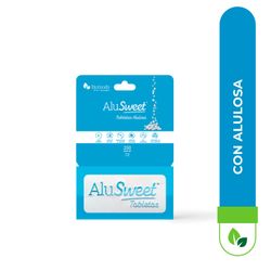 Endulzante Alusweet Alulosa Tabletas 250 un.