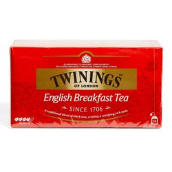 Té Negro Twinings English Breakfast 25 un.