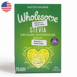 Endulzante Stevia Sachet Wholesome 75 g