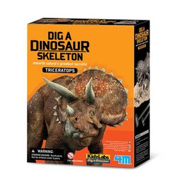 Kit Excavación Esqueleto Triceratops
