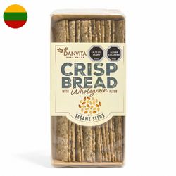 Galleta Crisp Danvita Integral Sésamo 130 g