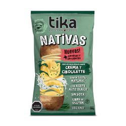 Chips Tika Nativas Crema Ciboulette 150 g