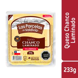 Queso Chanco Las Parcelas de Valdivia Envasado Laminado 233 g