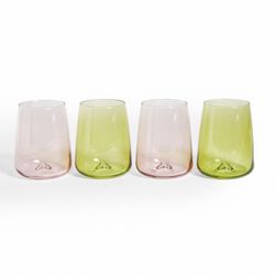 Set 4 Vasos Colores