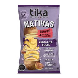 Chips Tika Nativas Cebollita Dulce 150 g