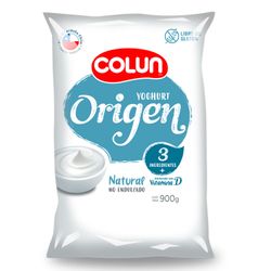 Yogurt Colun Origen Natural 900 ml