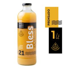 Jugo Prensado Bless 21 Mango, Naranja y Manzana 1 L