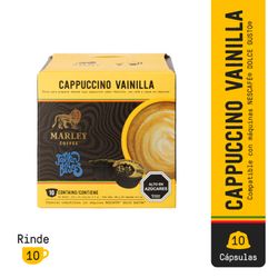 Café Cápsulas Marley Coffee Cappucino Vainilla Talkin Blues 10 un.