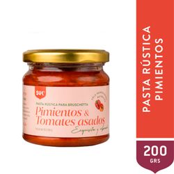 Pasta Rústica Suk Pimientos y Tomates Asados 200 g