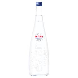 Agua Mineral Evian Gasificada Sparkling 750