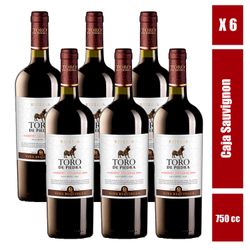 Caja 6 un. Vino Toro de Piedra Reserva Cabernet Sauvignon 750 cc