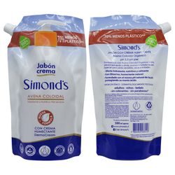 Jabón Crema Simond's Avena Doypack 500 ml