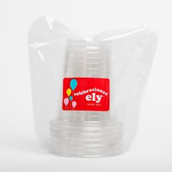 Vaso Pet 12 oz 6 un.