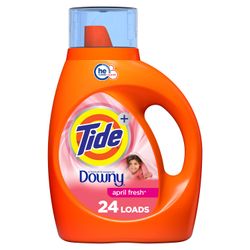Detergente Líquido Tide Concentrado con Downy 24 Lavadas 1 L