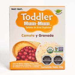 Galletas Toddler Mum Mum Sabor Camote Granada