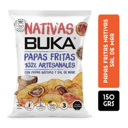Papas Fritas Nativas Sal de Mar 150 g