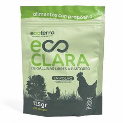 Clara en Polvo Ecoterra Pasteurizada 125 g