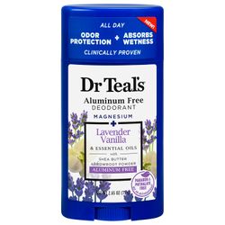 Desodorante Barra Dr Teal's Sin Aluminio Lavanda 75 g