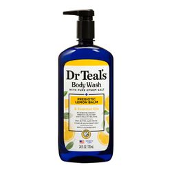 Jabón Líquido Corporal Dr Teal's Limon Prebiotico de Limón con Aceites Esenciales 710 ml