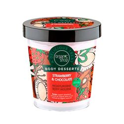 Crema Corporal Organic Shop Frutilla y Chocolate 450 ml