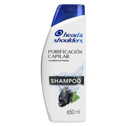 Shampoo Head & Shoulders Purificación Capilar 650 ml