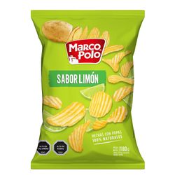 Papas Fritas Marco Polo Limón 180 g