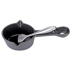 Set de Olla de Hierro Fundido y Pincel La Hacienda