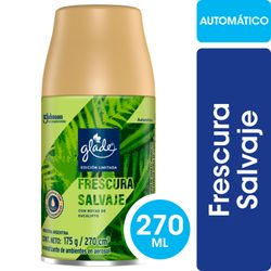 Desodorante Ambiental Glade Automático Repuesto Edición Limitada Frescura Salvaje 270 ml