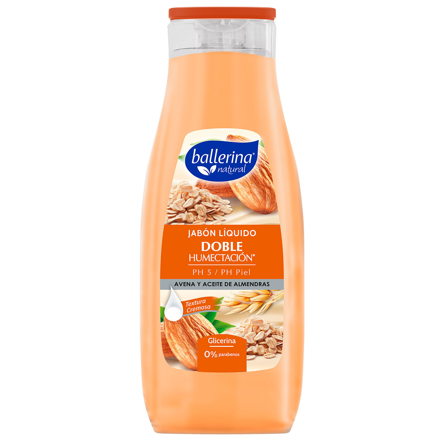 Jabón Ballerina Avena Almendra 950 ml