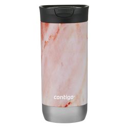 Mug Contigo Huron 2.0 Mármol Rosa 473 ml