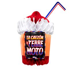 Adorno a la Chilena Terremoto 28 x 40 cm 1 un.