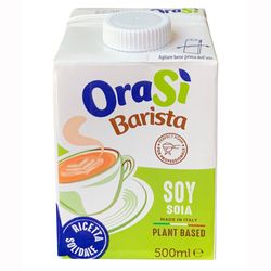 Bebida Vegetal OraSì Barista Soya 500 ml